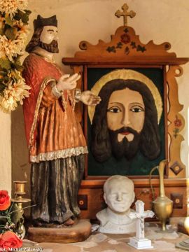 Św. Jan Nepomucen w Krościenku, kapliczka przydrożna